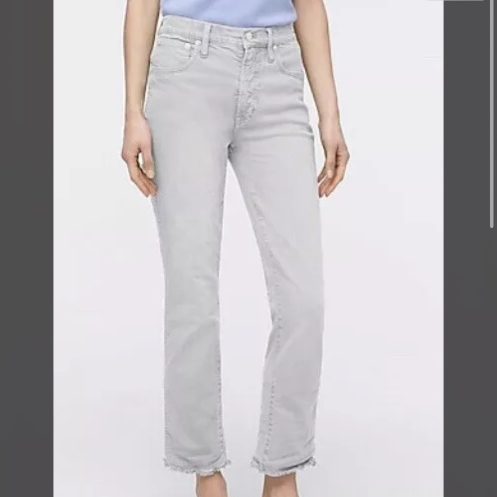 J.Crew faded garment vintage straight jeans size 25